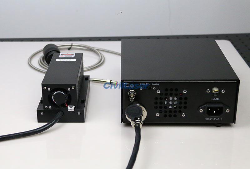 IR fiber coupled laser